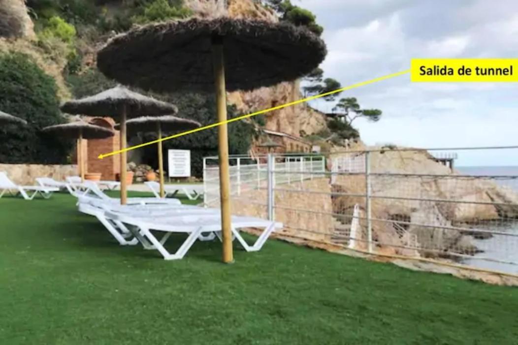 Capsasalbegur137 Piscina Del Mar Vista Al Patio Lägenhet Exteriör bild